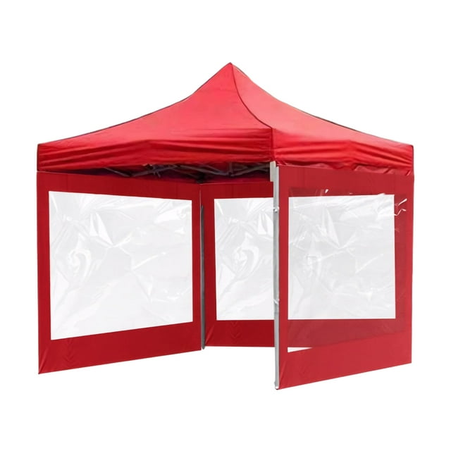 stanreset Tente de Canopée Polyvalente Installation Facile et Espace Ample pour Diverses Activités Offrant un Abri Fiable Rouge