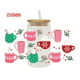 thumbnail image 2 of Isvgxsz 2025 New Clearance Creative Ornaments Transfer Sticker,Christmas Decorations Transfer Sticker, Christmas Uvcup Wrap Stickers, Decals Transfer Sticker for Glass Cups Coffee Mug, 2 of 3
