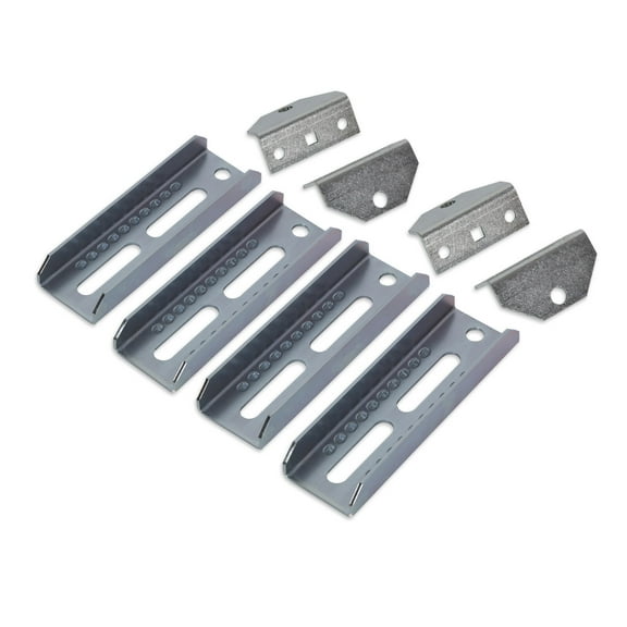 KOJEM 4 Pack 8" Top Bunk Bracket Support for 2 x 4 Boat Trailer Crossmember 4PCS Kit Zinc-Plated Swivel Ski Boat Fishing Boat or Sailboat