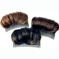 thumbnail image 2 of Hair Base Insert Plastic Invisible Hair Bump up Comb Clip Hair Pad Accessory, 2 of 10