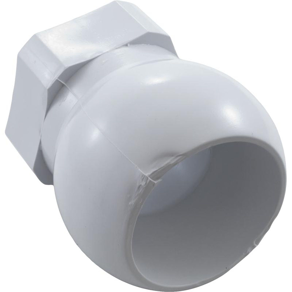 Nozzle, JWB P and W Hydrotherapy Jet 25E, Dir, White