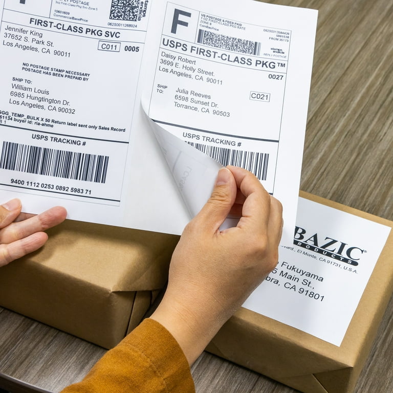 44 LABEL GROUP B0030577FA583P396 関税送料込 Shipping Labels Mailing Address Label for Laser & Inkjet