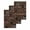 Brown, variant on Japanese Style Kitchen Dish Towels for Drying Dishes Set of 3, Vintage Cartoon Cat House Trees Flowers Waffle Weave Microfiber Hand Tea Bathroom Towels Quick Dry & Absorbent Towel 15.7x23.6