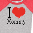 thumbnail image 4 of Inktastic I Love Mommy Heart Boys or Girls Baby Bodysuit, 4 of 5