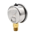 thumbnail image 4 of Interstate Pneumatics G7012-100 Oil Filled Pressure Gauge 100 PSI 2 Inch Dia 1/4 Inch NPT Bottom Mount, 4 of 5