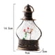 thumbnail image 3 of Bolas de nieve navideñas con forma de farol, bolas de nieve cilíndricas con purpurina, bolas de nieve de bronce para Navidad, linterna con decoración de muñeco de nieve y árbol de Navidad, 3 of 5
