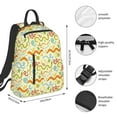 thumbnail image 3 of Naloa Cartoon Snake8 Print Lightweight DayBackpack Suitable for school, work, shopping, travel, etc., 3 of 5