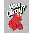 thumbnail image 5 of Sesame Street, Mens Apparel Graphic T-Shirt, Sizes S-3XL, Elmo You Okay?, 5 of 6