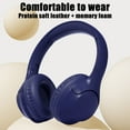 thumbnail image 5 of Bluetooth Headphones Earbuds, InsCrazy Head Mounted Wired and Wireless Double Mode Foldable Soft Headband Low Latency High Battery 5.4 Sports Gaming Bluetooth Headphones Earphones, 5 of 7