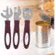 thumbnail image 5 of 3Pcs/Set Can Opener, Manual Can Opener Set, Stainless Steel Tin Opener Set, Manual Bottle Opener with Non-Slip Safety Grip, for Kitchen Restaurant, 5 of 5