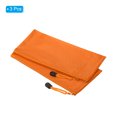thumbnail image 3 of Unique Bargains Waterproof Zipper File Bags, A6 Document Holders for Office, Orange 3 Pack, 3 of 6