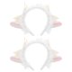 thumbnail image 1 of 2 diademas con orejas de oveja, bonitas diademas de cuerno de oveja, diadema de peluche de oveja, accesorios para el cabello para Halloween, carnaval, fiesta, cosplay, 1 of 8
