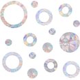 thumbnail image 1 of 24pcs Anti-Collision Window Anti-Collision Sticker Anti-Collision Sticker Translucent Bird Glass Sticker Static Glass Door Window Anti-Collision Warning Sticker, 1 of 5