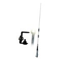 thumbnail image 2 of Quzzie Car Antenna Arm Mount, Adjustable, Direct Mounting, Thick Stainless Steel, 180 degree Rotation Function, Accessory, Suitable for Vehicles with Roof Rails, G With Antenna, 2 of 8