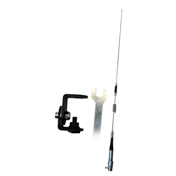 Soporte de montaje de antena de coche, accesorio profesional resistente, reemplazo directo, fácil de instalar. Con antena