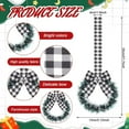 thumbnail image 2 of Pakyozj 12 Pcs Christmas Kitchen Cabinet Wreaths with Ribbon 3.94 Inch Mini Christmas Wreath Small Kitchen Xmas Decor for Window Door, 2 of 6