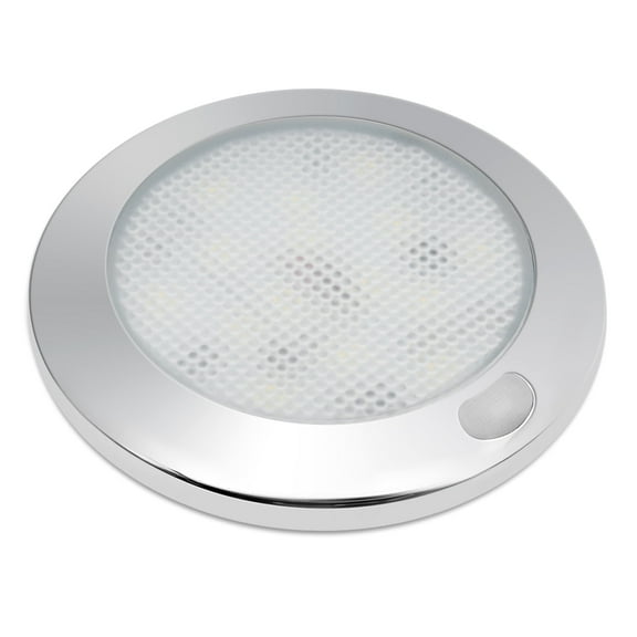 Dream Lighting 3" LED Panel Ceiling Light, 12volts, Ultra Thin, Dimmable, Cool White, RV Camper Trailer