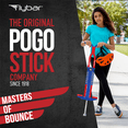thumbnail image 6 of Flybar Master Pogo Stick for Kids, Outdoor Toys for Boys, Jumper Toys, Outside Toys for Kids, Ages 9+, 80 to 160 lbs, Red/White/Blue, 6 of 6