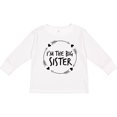 thumbnail image 3 of Inktastic I'm the Sister Girls Long Sleeve Toddler T-Shirt, 3 of 5
