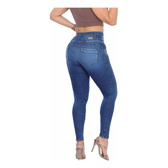 Umarah® Jeans Mujer Mezclilla Stretch Pushup Trabillas Wk51