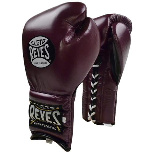 Cleto Reyes Traditional Lace Up Training Boxing Gloves - 12 oz. - Purple - 0 - 0