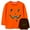 1# Pumpkin Spider, variant on POPTEM Toddler Halloween Tee Shirt Glow in the Dark Graphics Long Sleeve Tops 2T