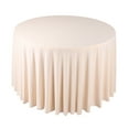 thumbnail image 6 of Water Resistant Round Tablecloth 90 Inch - Stain Proof Washable Polyester Table Cover for Wedding, Banquet, Dining & Outdoor Events - Spill Resistant Tablecloth, 6 of 6