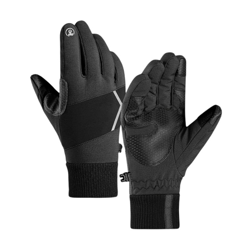 TAGVO Winter Touch Screen Gloves Warm Knit Gloves with Soft Lining,Thick Fleece Gloves Outdoor Windproof Driving Glove,Thermal Mittens for Men and Women