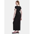 thumbnail image 3 of No Boundaries Maxi Dress with Cap Sleeves, Women's XXS-XXL, 3 of 4