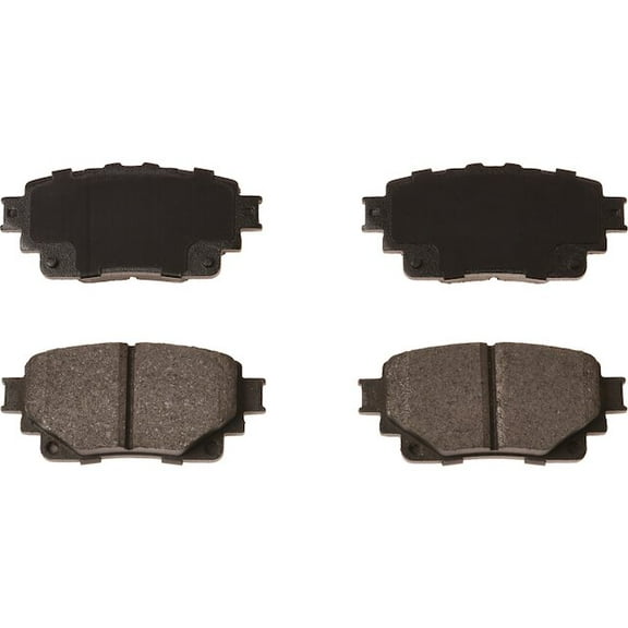 Rear Brake Pad Set - Compatible with 2021 - 2024 Toyota Corolla 2022 2023