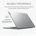 thumbnail image 3 of Lenovo Ideapad 1i 15.6" Touch Laptop,Business Laptop,Intel Core i3-1215U,8GB RAM,256GB SSD,Intel UHD Graphics,Wi-Fi,HDMI,Windows 11 Pro,Cloud Gray, 3 of 5