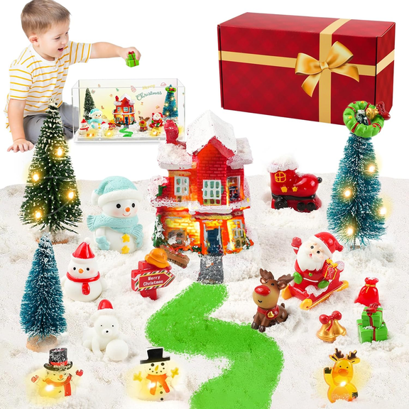 MYDOVA Christmas Decorations,DIY Sensory Bins for Children,Best Christmas Gifts