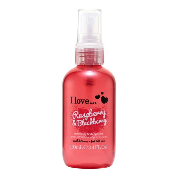 I Love Cosmetics Bruma Corporal, Spray Corporal, Frambuesa Mora, 100 ml