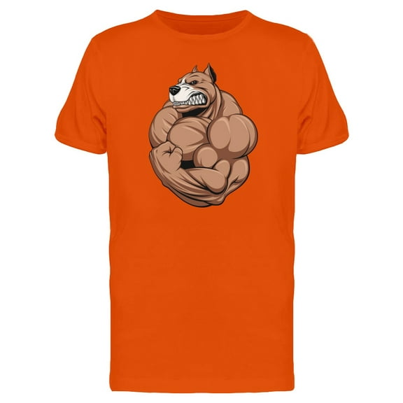 Angry Dog Big Biceps Tee Men's -Image by Shutterstock