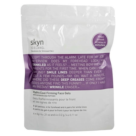 Best Skyn Iceland - Hydro Cool Firming Face Gels - 8 Count deal Best Skyn Iceland - Hydro Cool Firming Face Gels - 8 Count deal