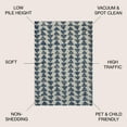 thumbnail image 2 of JONATHAN Y MOROCCAN HYPE 3 x 5 Area Rug, Aisha Moroccan Triangle Geometric - Cream/Navy, MOH206D-3, 2 of 8