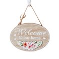 thumbnail image 4 of CAROOTU Creative Wooden Welcome Sign with Rope Retro Pendant Hanging For Farmhouse Porch, 4 of 5