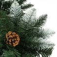 thumbnail image 5 of vidaXL Artificial Pre-lit Christmas Tree with Pine Cones 210 cm, 5 of 5