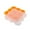 Orange, variant on Ice Cube Tray,Premium Silicone Baby Food Freezer Storage Containers Leakproof Microwave & Dishwasher Stackable Ideal For Homemade Purees And Complementary Foods
