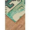 thumbnail image 3 of Ashlyn Modern Abstract, Green/Yellow/Ivory, 5'-6" x 8'-6" Area Rug, 3 of 4