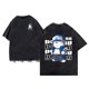 thumbnail image 1 of Camisetas Vintage sin mangas con estampado de gato de dibujos animados, camisetas Retro lavadas de manga corta, chaleco sin mangas de algodón puro, Tops de gran tamaño, 1 of 4