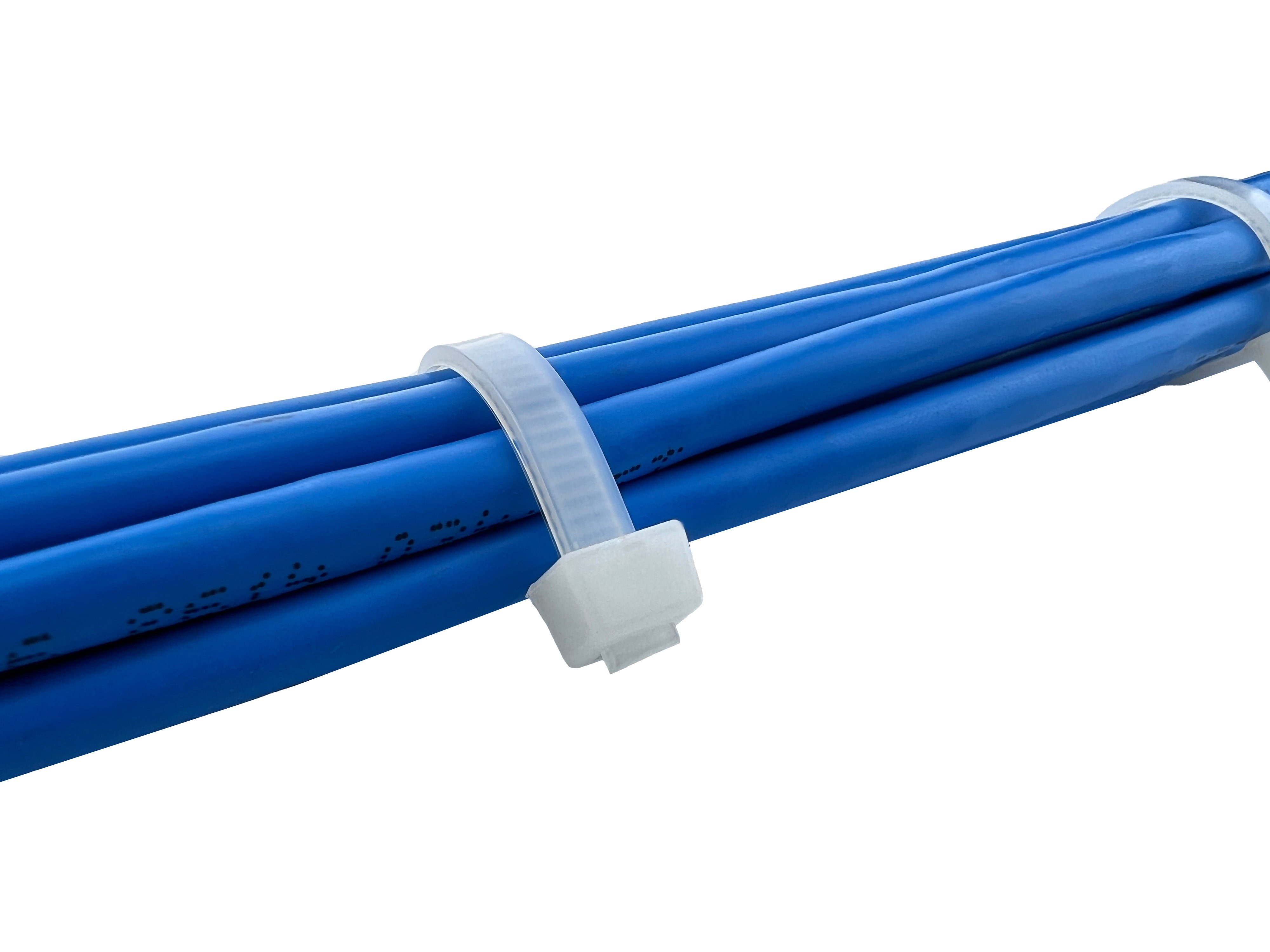 Triton Products® Heavy Duty 14" Natural Zip Ties, 100/PK
