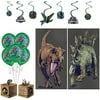 Jurassic World Room Decorating Kit; Balloons, Posters, Hanging Swirls, 22 Pieces