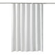 thumbnail image 1 of Cortina de ducha impermeable para baño, cortinas de baño a prueba de moho, tela de poliéster monocro Tomshoo Blanco/150cm * 200cm, 1 of 7
