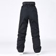 thumbnail image 5 of Deals Ski Bib Pants Men's and Women's Snowboard Winter Windproof Warm Denim Ski Pants Jumpsuit Ski Pants Light Beige, 5 of 5