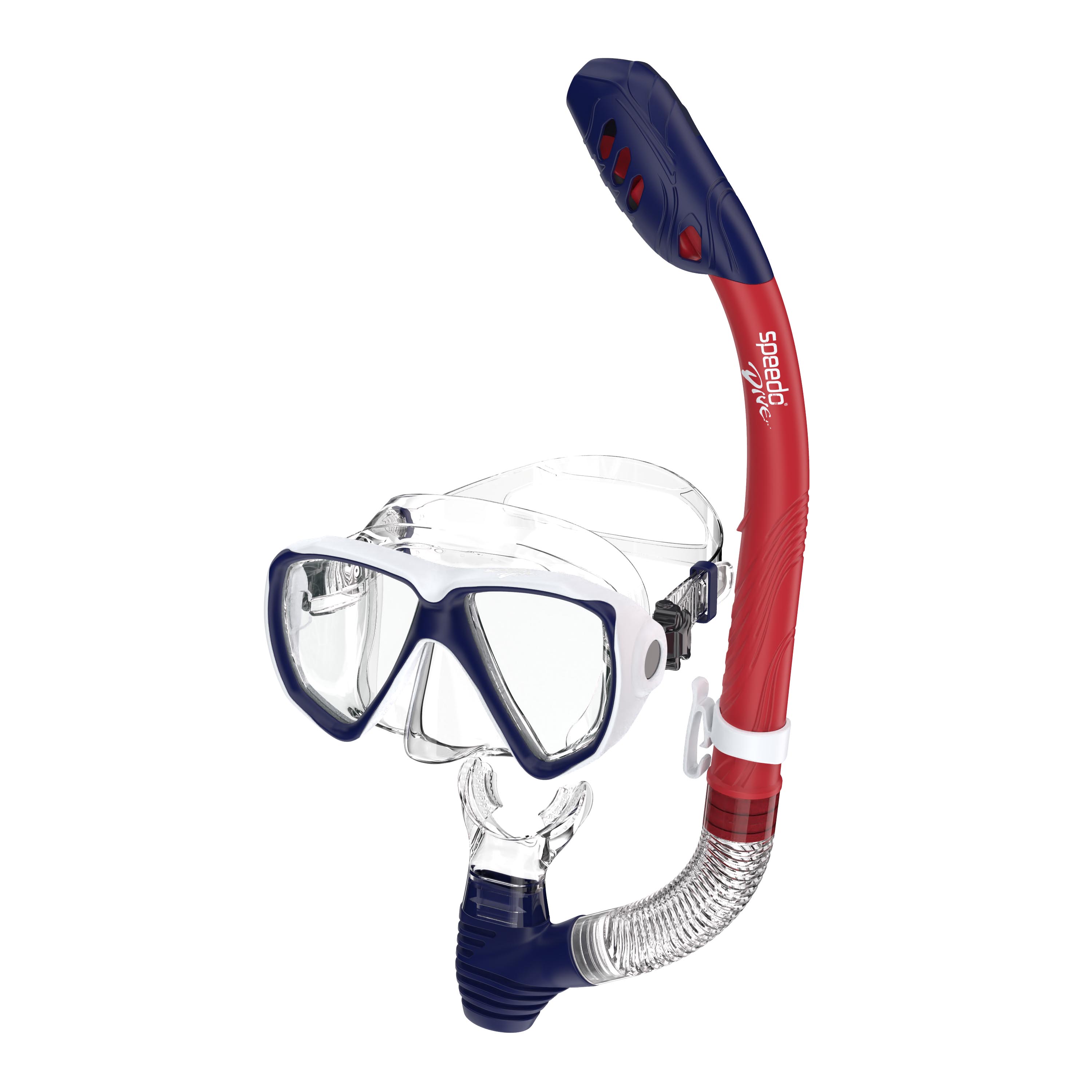 Speedo Adult Frontier Snorkel Set, Large/XL photo 5