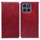 thumbnail image 1 of For Motorola Edge 60 Fusion 5G Case Hidden Magnetic Closure Calf Texture Leather Phone Cover - Black, 1 of 5