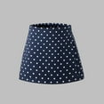 thumbnail image 2 of ZACPNCV Girl School Uniform Pleated Scooter Skirt with Under Shorts Pull On Elastic Waist Skirt Navy 8-9 Years, 2 of 7