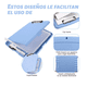 thumbnail image 3 of Portapapeles Papeleta Almacena Papele Tabla Clip Carta Xtellar azul, 3 of 3