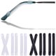 thumbnail image 1 of pares de cubiertas antideslizantes de silicona para patillas de gafas, cubiertas antideslizantes para patillas de gafas, soportes para gafas, ganchos para las orejas, 1 of 5